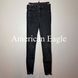 American Eagle Outfitters Black Skinny Jeans